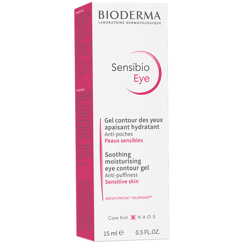 Gel pentru conturul ochilor Sensibio, 15 ml, Bioderma