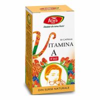 Vitamina A naturala F161, 30 capsule, Fares