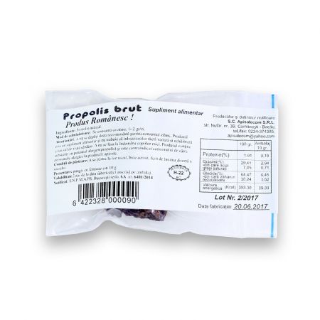 Propolis brut, 10 g - Apisalecom