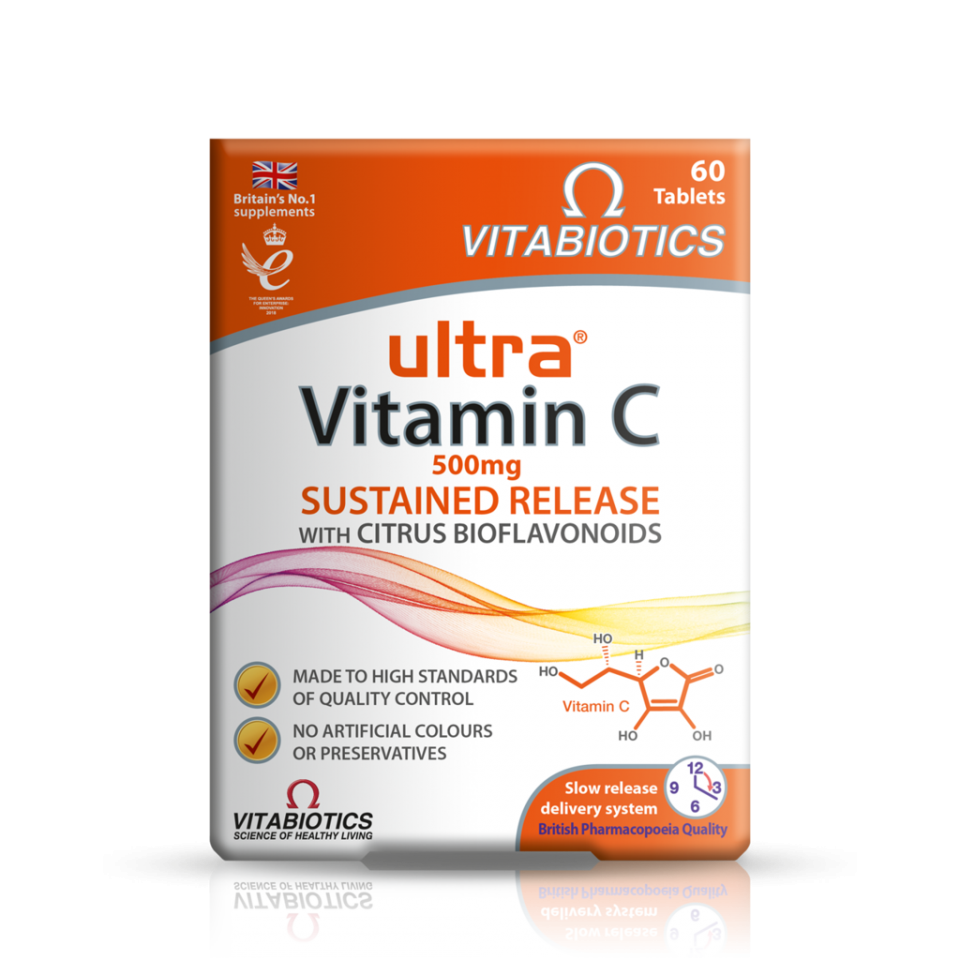 Ultra Vitamina C 500mg, 60 tablete, Vitabiotics