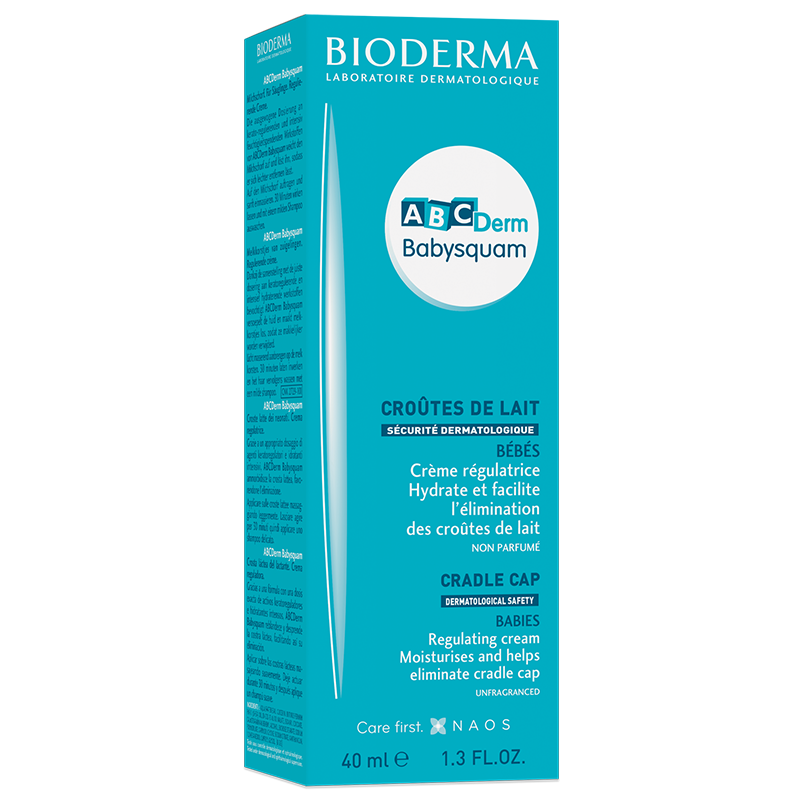 Crema tratament pentru scuame Babysquam ABCDerm, 40 ml, Bioderma
