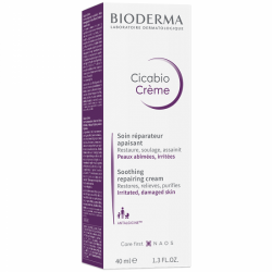 Crema hidratanta pentru iritatii si leziuni Cicabio Creme, 40 ml, Bioderma