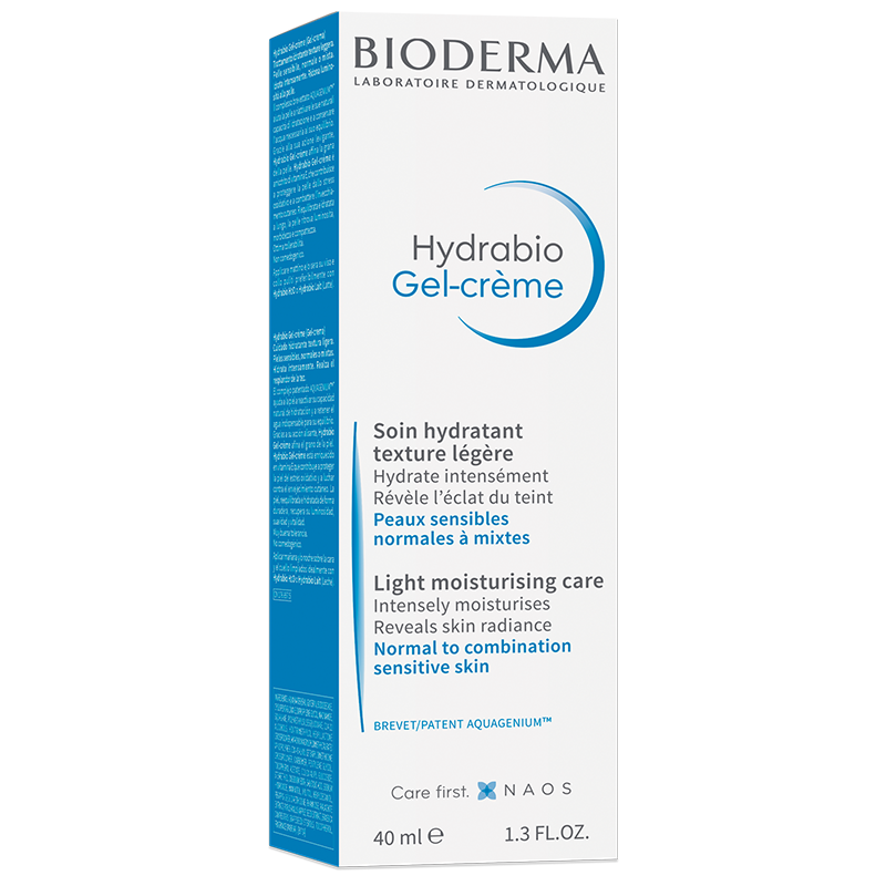 Gel crema pentru piele sensibila normala sau mixta Hydrabio, 40 m, Bioderma