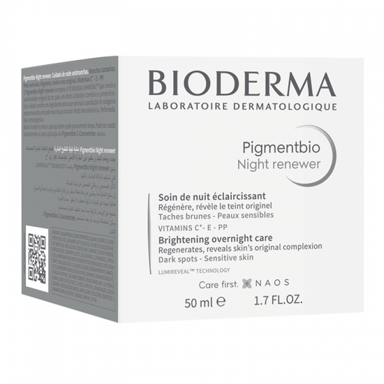 Cremă regeneratoare de noapte Pigmentbio, 50 ml, Bioderma
