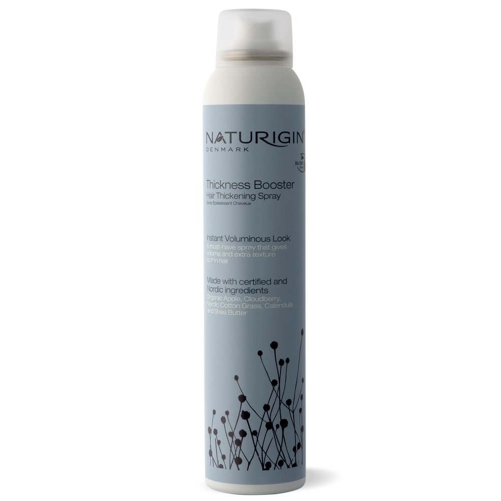 Fixativ fortifiant pentru volum si textura flexibila Thikcness Booster Spray, 200 ml, Naturigin