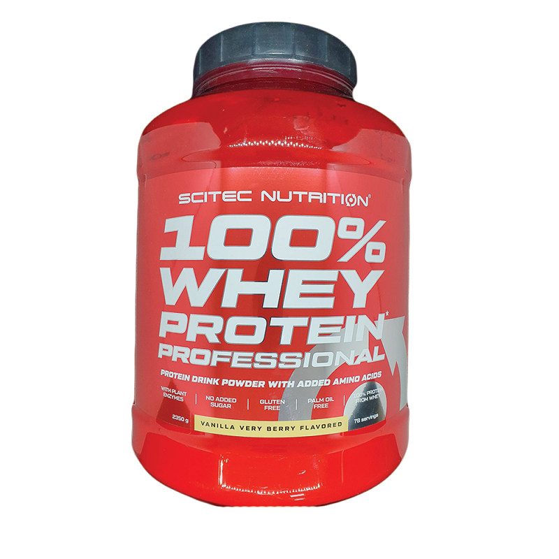 Whey Protein Professional Vanilla Very Berry, 2350 grame, Scitec Nutrition