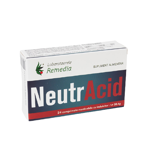 Neutracid, 24 comprimate, Remedia