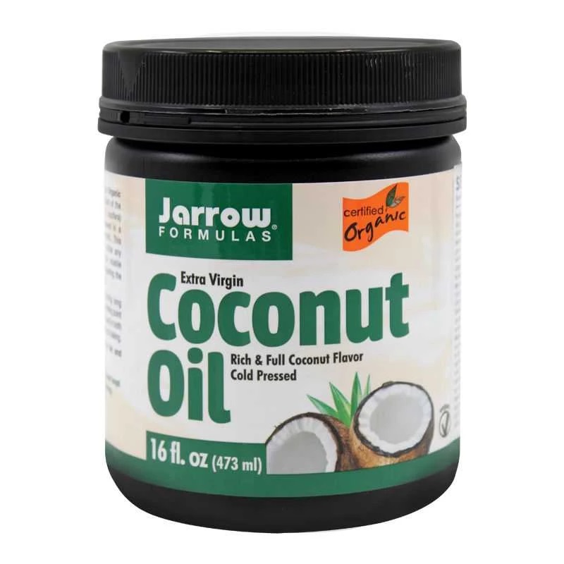 Ulei de cocos extra virgin Jarrow Formulas, 473 ml, Secom