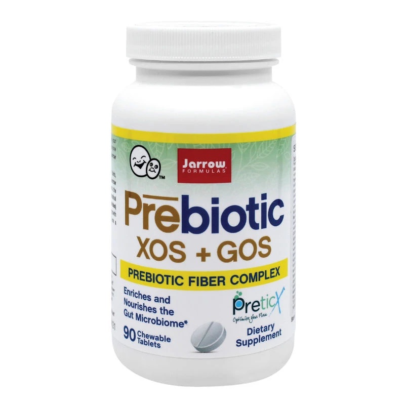 Prebiotics XOS+GOS Jarrow Formulas, 90 tablete masticabile, Secom
