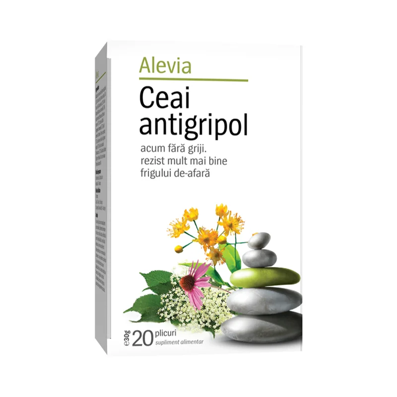 Ceai antigripol, 20 plicuri, Alevia