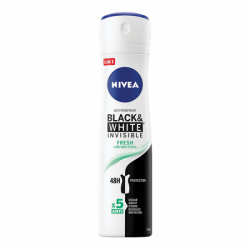 Deodorant spray Black & White Invisible Fresh, 150 ml, Nivea