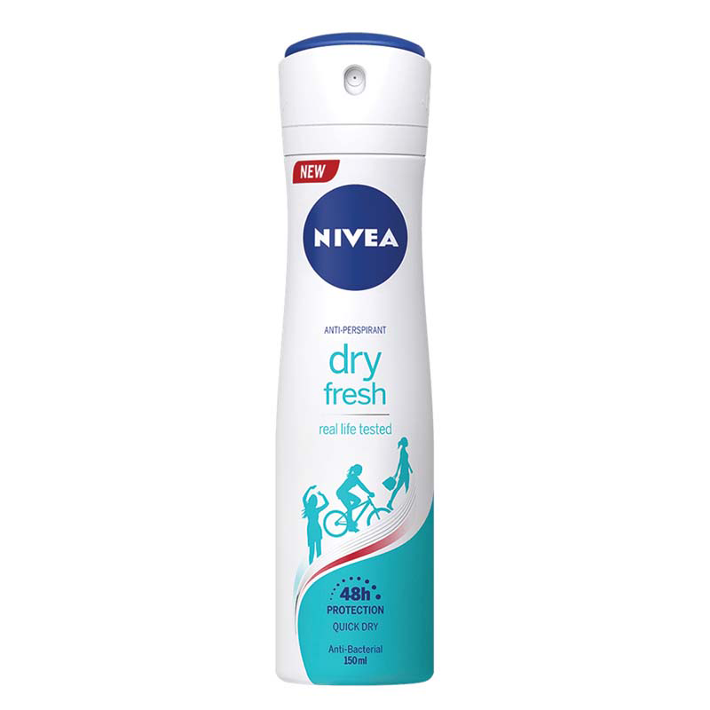 Deodorant spray Dry Fresh, 150 ml, Nivea