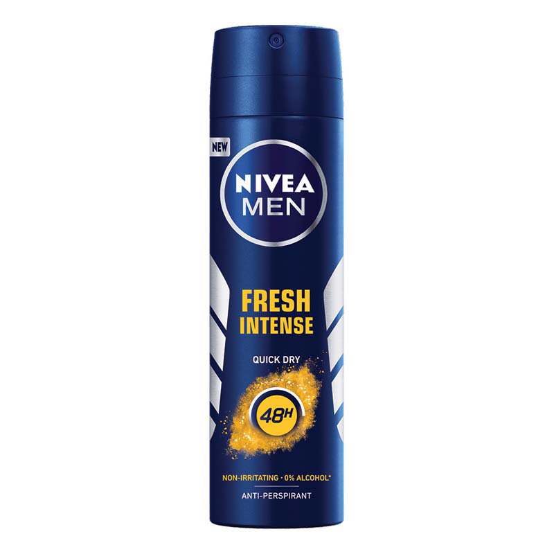 Deodorant spray pentru barbati Fresh Intense, 150 ml, Nivea