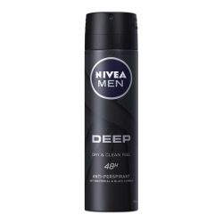 Deodorant spray pentru barbati Deep Black, 150 ml, Nivea
