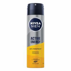 Deodorant spray pentru barbati Active Energy, 150 ml, Nivea