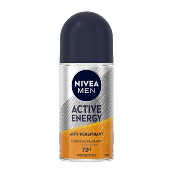 Deodorant roll-on pentru barbati Active Energy, 50 ml, Nivea