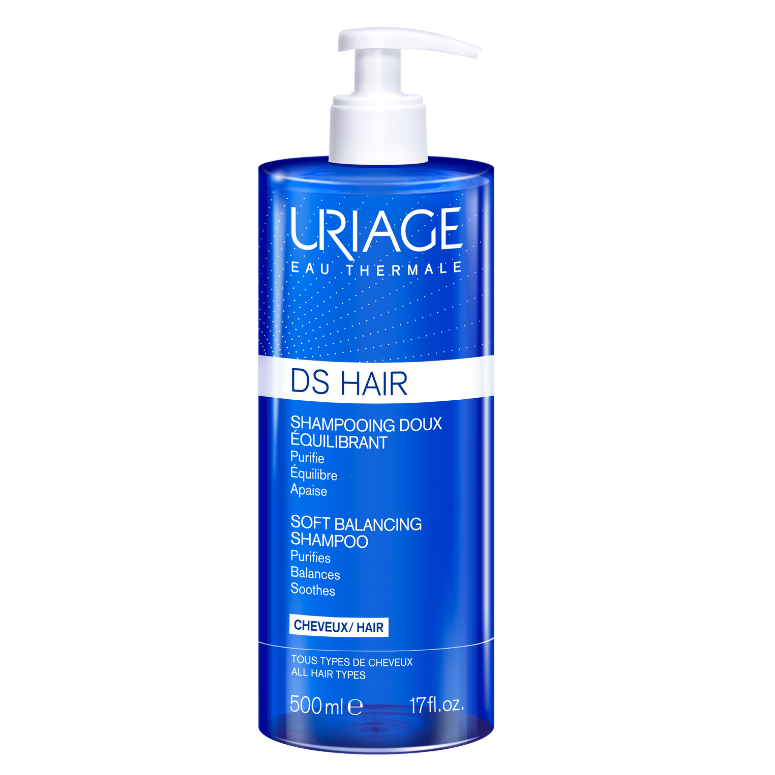 Sampon reechilibrant DS Hair, 500 ml, Uriage