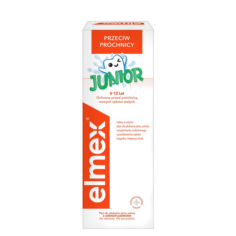 Apa de gura  Junior 6-12 ani 400 ml, Elmex
