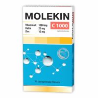 Molekin C1000, 30 comprimate filmate, Zdrovit