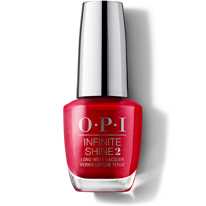 Lac de unghii Infinite Shine Collection Relentless Ruby, 15 ml, Opi