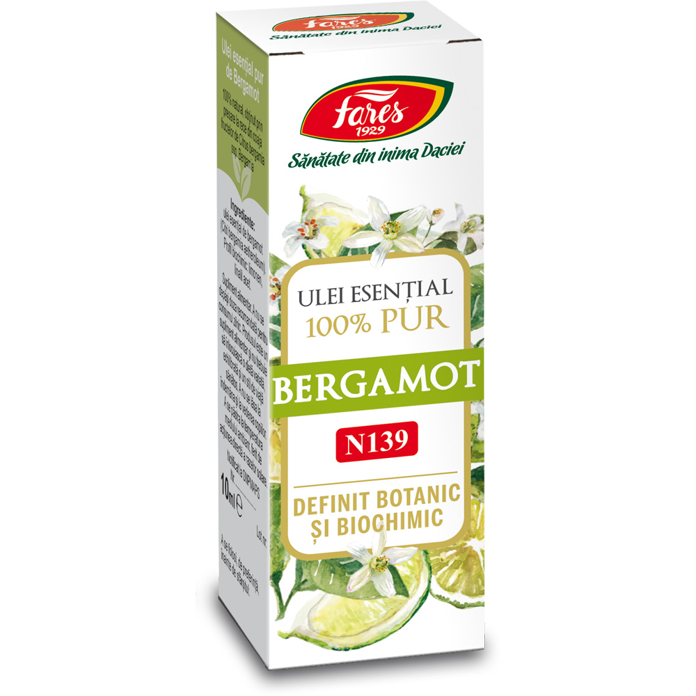 Ulei esential de bergamot (N159), 10ml, Fares