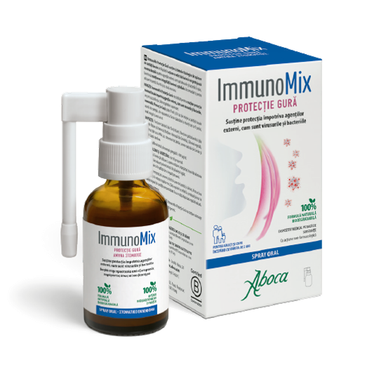 Spray pentru cavitatea bucala ImmunoMix, 30 ml, Aboca