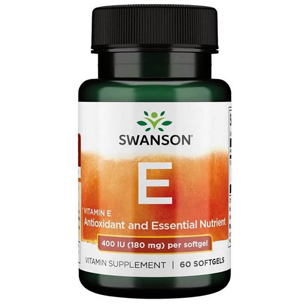 Vitamina E 400 UI, 60 capsule, Swanson
