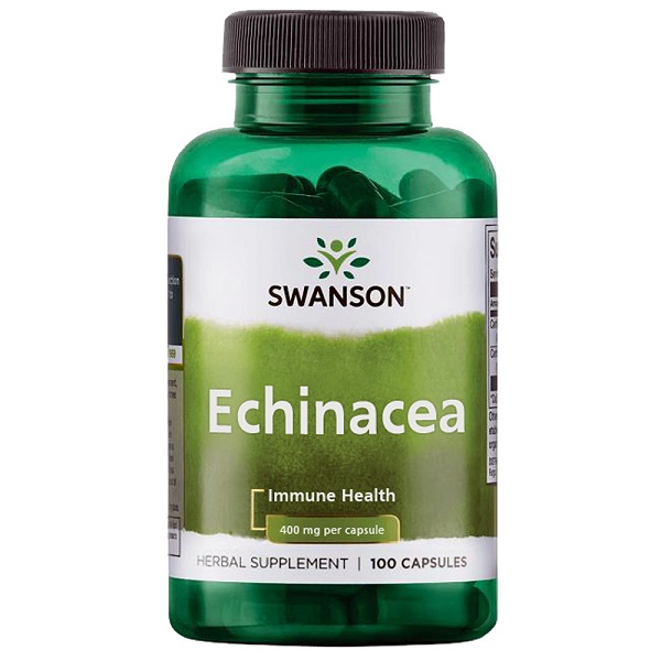 Echinacea, 400 mg, 100 capsule, Swanson