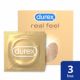 Prezervative Real Feel, 3 bucati, Durex 518329