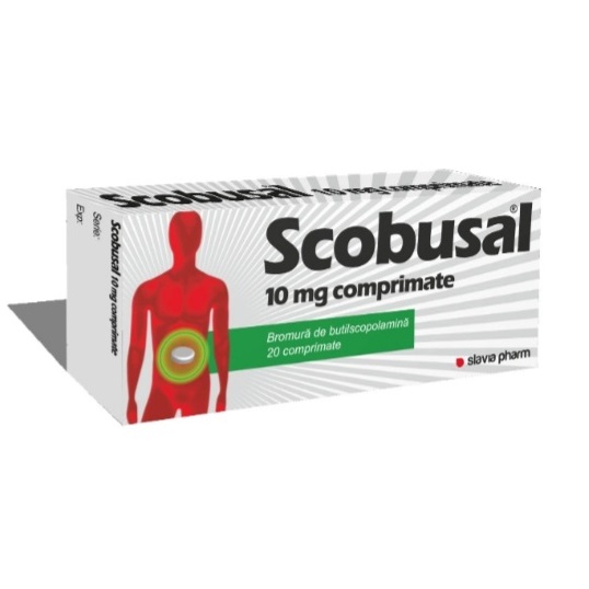 Scobusal, 10 mg, 20 comprimate, Slavia Pharm
