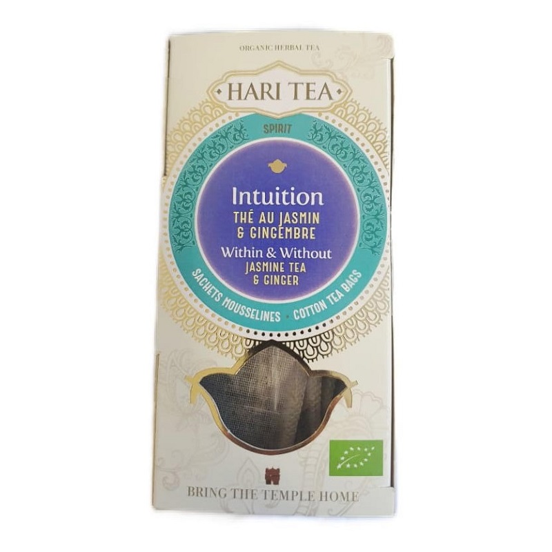 Ceai cu iasomie si ghimbir eco Within and Without, 10 plicuri, Hari Tea