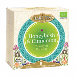 Ceai cu honeybush si scortisoara bio Tummy in Harmony, 10 plicuri, Hari Tea  