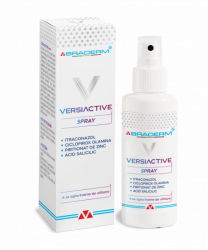 Spray cu emulsie fluida pentru corp si scalp Versiactive, 100 ml, Braderm