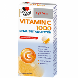 Vitamina C, 1000 mg, 40 coprimate efervescente, Doppelherz