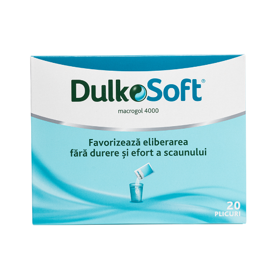 DulkoSoft, pulbere pentru solutie orala, 10 g, 20 plicuri, Sanofi
