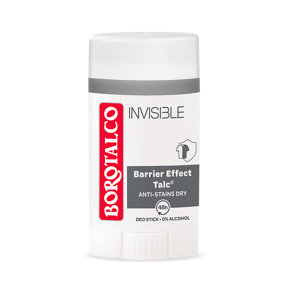 Deodorant stick Invisible, 40 ml, Borotalco