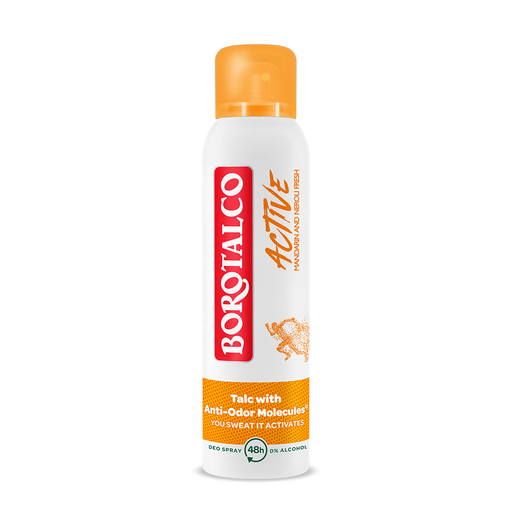Deodorant spray Active Mandarine si Neroli, 150 ml, Borotalco