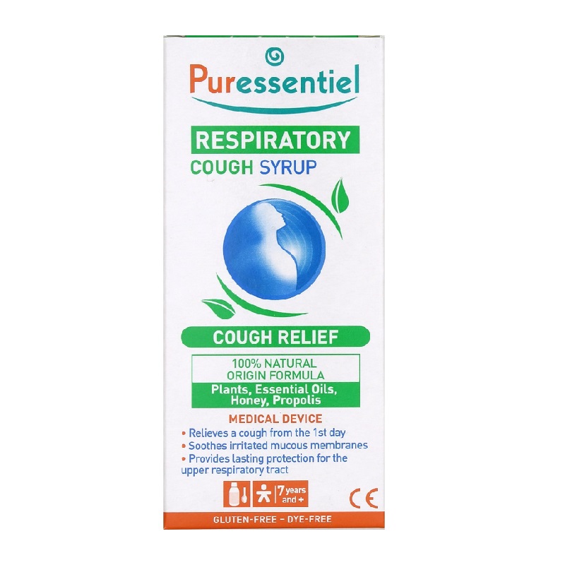 Sirop de tuse Respiratory, 125 ml, Puressentiel