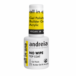 All in one Top Coat No wipe, 10.5 ml, Andreia