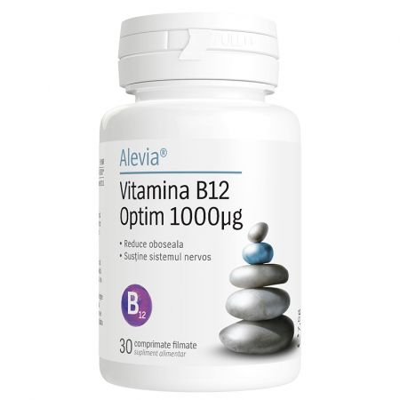 Vitamina B12 Optim, 1000 mcg, 30 capsule - Alevia
