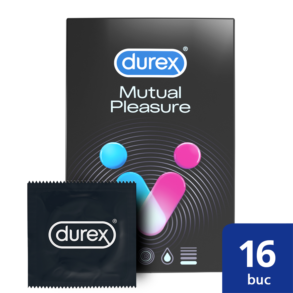 Prezervative Mutual Pleasure, 16 bucati, Durex 518312