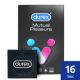 Prezervative Mutual Pleasure, 16 bucati, Durex 585914