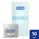 Prezervative Invisible Extra Thin Extra Sensitive, 10 bucati, Durex 518313