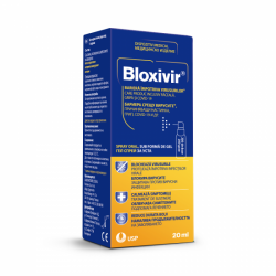 Spray gel oral Bloxivir, 20 ml, USP