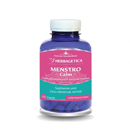 Menstrocalm, 120 capsule, Herbagetica