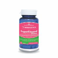 Superfecund femei, 60 capsule, Herbagetica 
