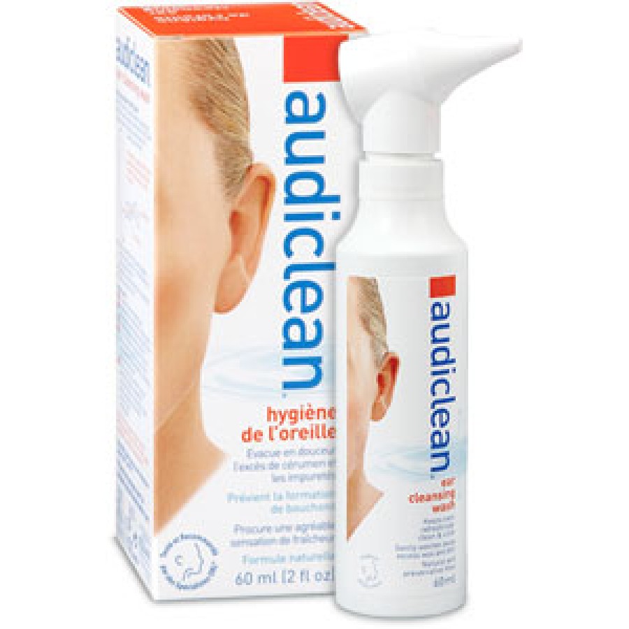 Spray Audiclean pentru igiena urechilor, 60 ml, Omega Pharma