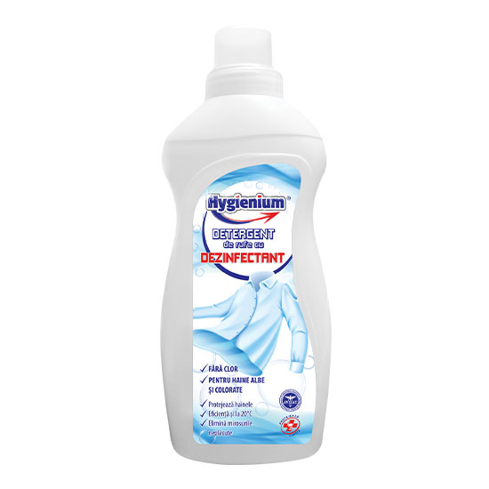 Detergent de rufe cu dezinfectant, 1L, Hygienium