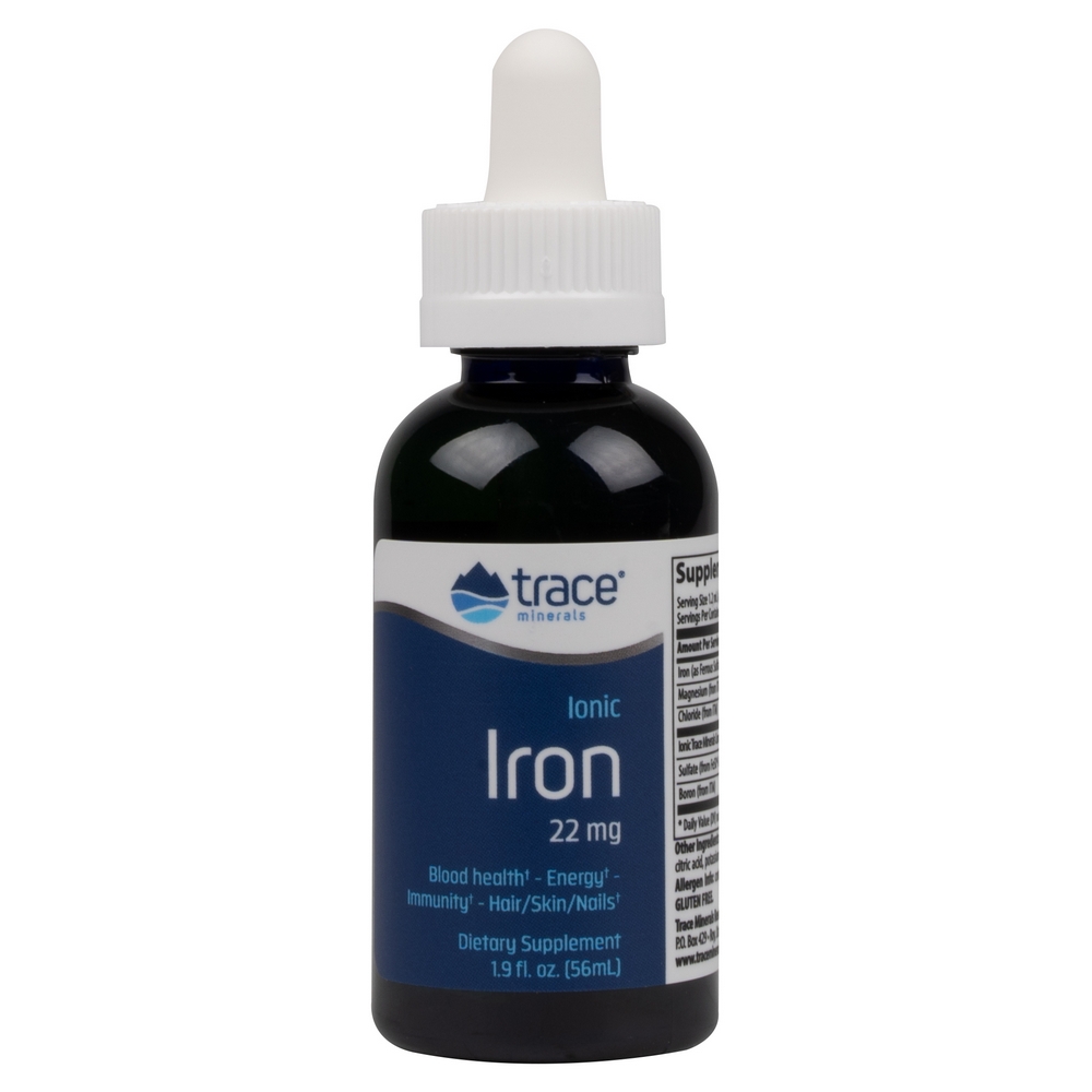 Ionic Iron 22 mg, 56 ml, Trace Minerals