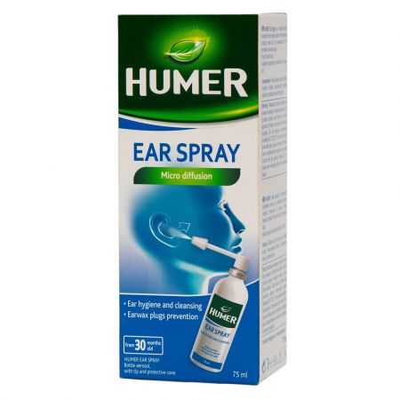 Spray auricular, 75 ml, Humer